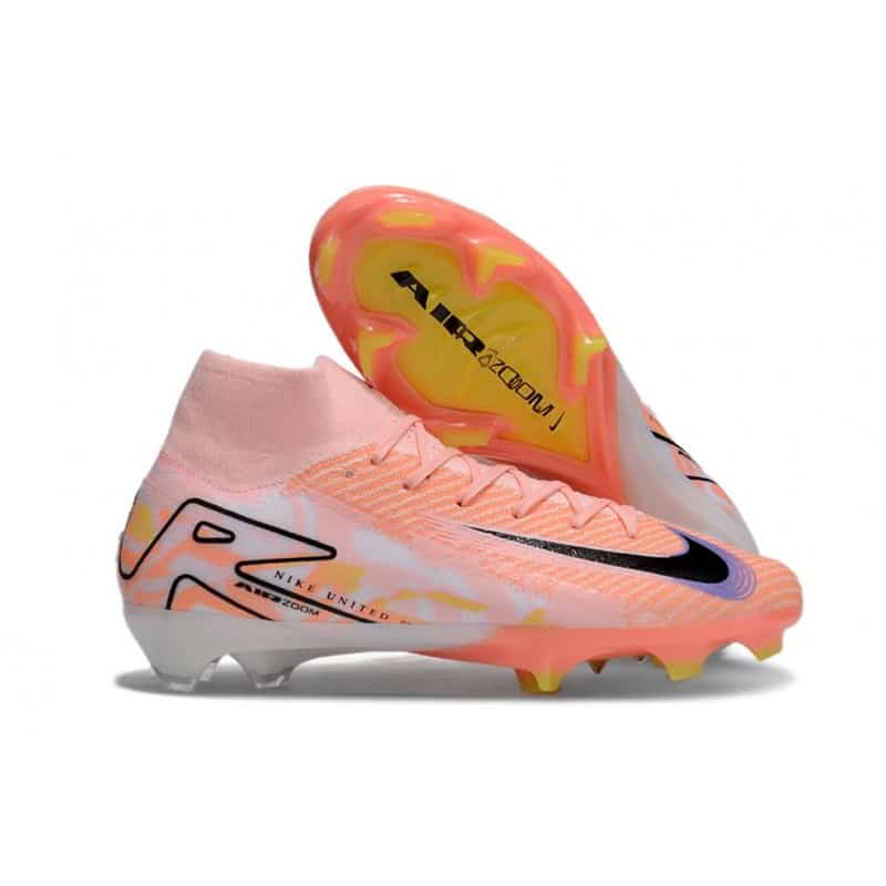 Nike Air Zoom Mercurial Superfly X Elite FG Orange Svart för Herr 3 Billiga Fotbollsskor Nike Air Zoom Mercurial Superfly X Elite FG Orange Svart 3