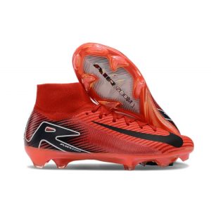 Nike Air Zoom Mercurial Superfly X Elite FG Röd Svart för Herr Billiga Fotbollsskor Nike Air Zoom Mercurial Superfly X Elite FG Röd Svart