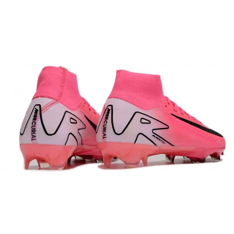 Nike Air Zoom Mercurial Superfly X Elite FG Rosa Vit Svart för Herr 6 Billiga Fotbollsskor Nike Air Zoom Mercurial Superfly X Elite FG Rosa Vit Svart 6