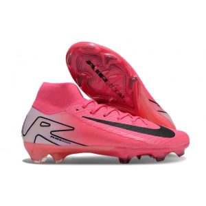 Nike Air Zoom Mercurial Superfly X Elite FG Rosa Vit Svart för Herr Billiga Fotbollsskor Nike Air Zoom Mercurial Superfly X Elite FG Rosa Vit Svart