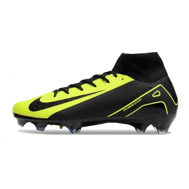 Nike Air Zoom Mercurial Superfly X Elite FG Svart Gul för Herr 4 Billiga Fotbollsskor Nike Air Zoom Mercurial Superfly X Elite FG Svart Gul 4