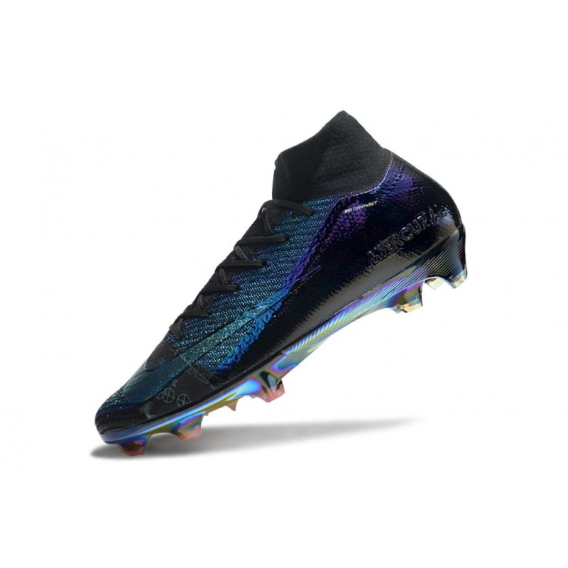 Nike Air Zoom Mercurial Superfly X Elite FG Svart Lila för Herr 8 Billiga Fotbollsskor Nike Air Zoom Mercurial Superfly X Elite FG Svart Lila 8