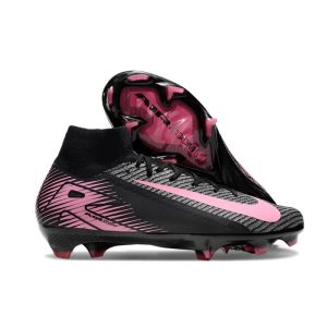Nike Air Zoom Mercurial Superfly X Elite FG Svart Rosa för Herr Billiga Fotbollsskor Nike Air Zoom Mercurial Superfly X Elite FG Svart Rosa