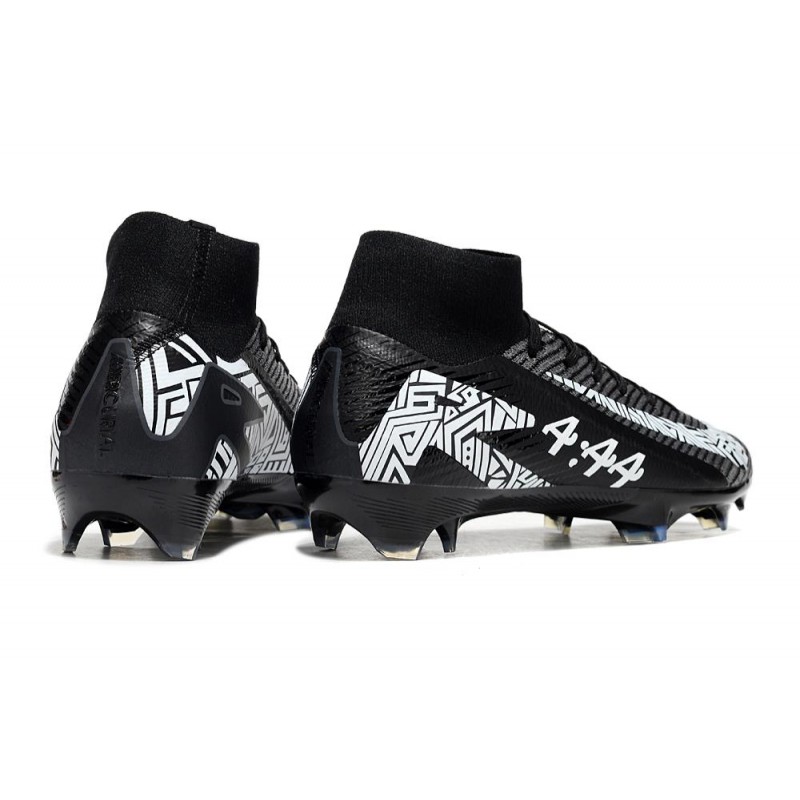 Nike Air Zoom Mercurial Superfly X Elite FG Svart Vit för Herr 6 Billiga Fotbollsskor Nike Air Zoom Mercurial Superfly X Elite FG Svart Vit 6
