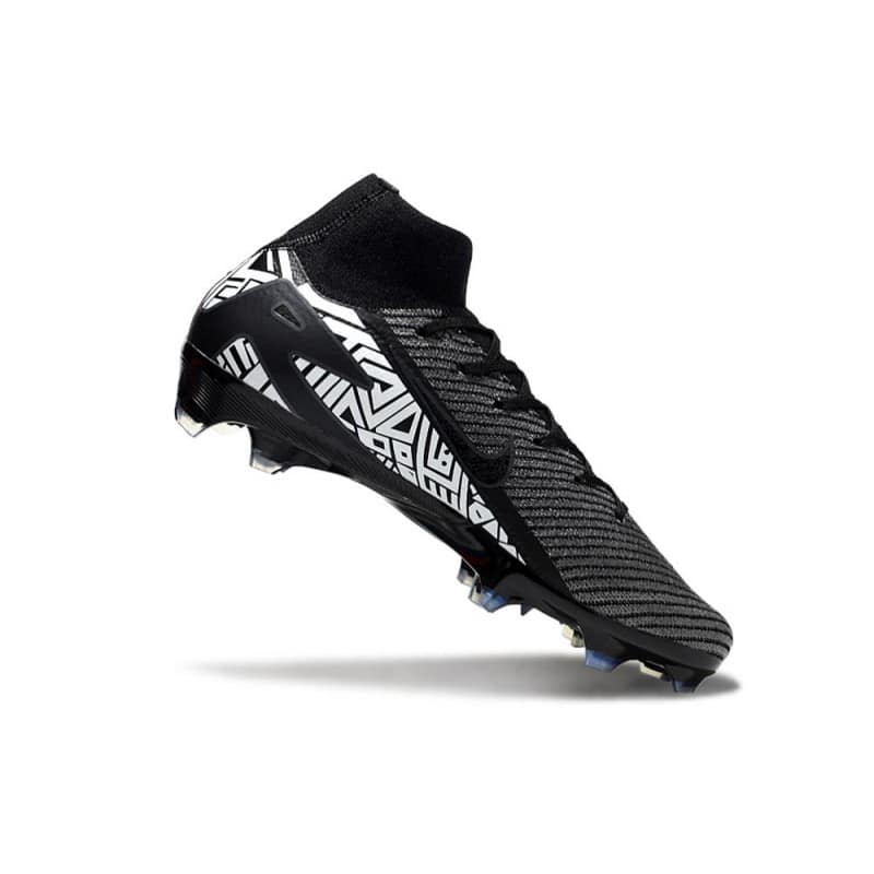 Nike Air Zoom Mercurial Superfly X Elite FG Svart Vit för Herr 9 Billiga Fotbollsskor Nike Air Zoom Mercurial Superfly X Elite FG Svart Vit 9