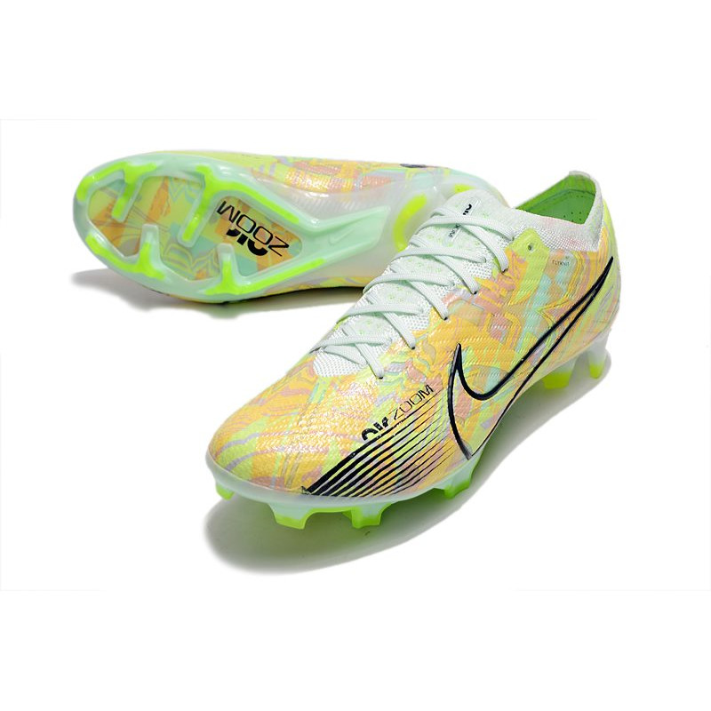 Nike Air Zoom Mercurial Vapor 15 Elite FG Bonded – Grön Blå Orange för Herr 7 Billiga Fotbollsskor Nike Air Zoom Mercurial Vapor 15 Elite FG Bonded – Grön Blå Orange 7
