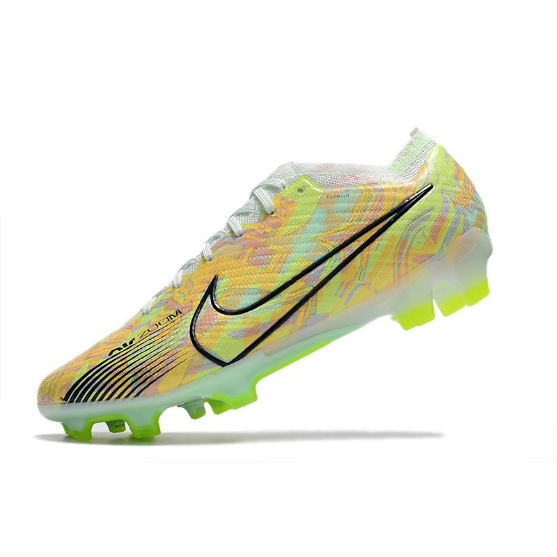 Nike Air Zoom Mercurial Vapor 15 Elite FG Bonded – Grön Blå Orange för Herr 8 Billiga Fotbollsskor Nike Air Zoom Mercurial Vapor 15 Elite FG Bonded – Grön Blå Orange 8