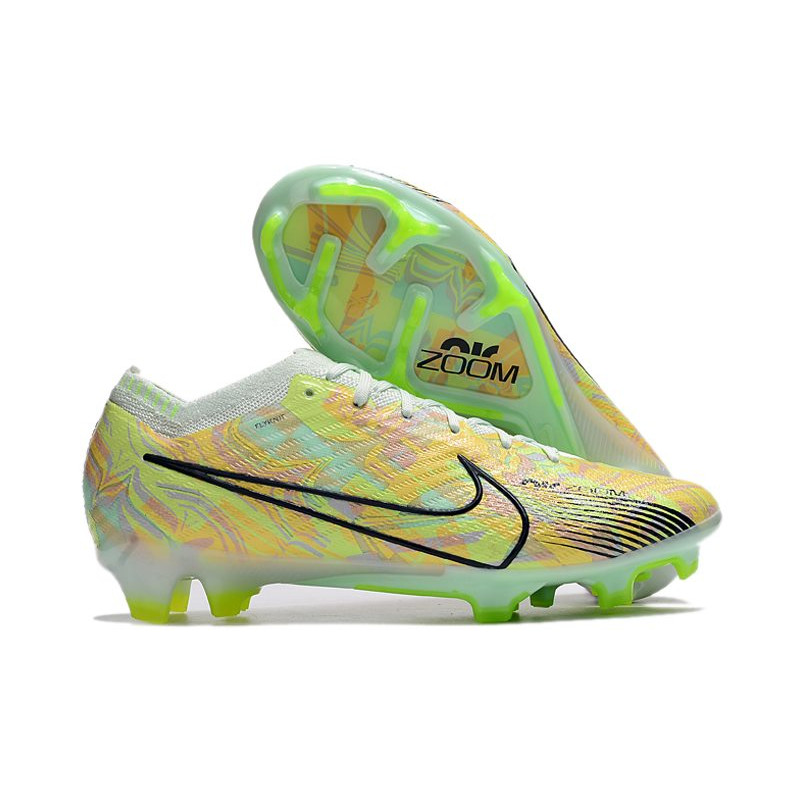 Nike Air Zoom Mercurial Vapor 15 Elite FG Bonded – Grön Blå Orange för Herr 3 Billiga Fotbollsskor Nike Air Zoom Mercurial Vapor 15 Elite FG Bonded – Grön Blå Orange 3
