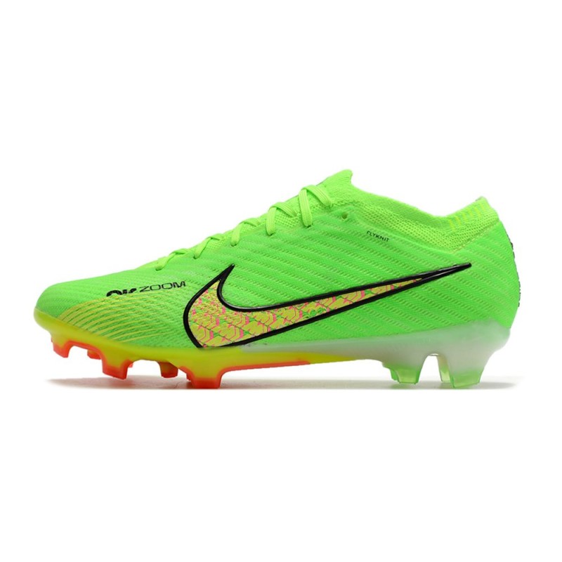 Nike Air Zoom Mercurial Vapor 15 Elite FG Grön Gul för Herr 4 Billiga Fotbollsskor Nike Air Zoom Mercurial Vapor 15 Elite FG Grön Gul 4