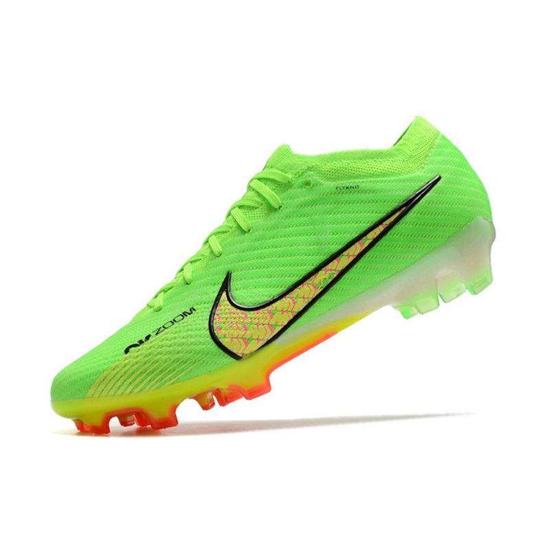 Nike Air Zoom Mercurial Vapor 15 Elite FG Grön Gul för Herr 8 Billiga Fotbollsskor Nike Air Zoom Mercurial Vapor 15 Elite FG Grön Gul 8