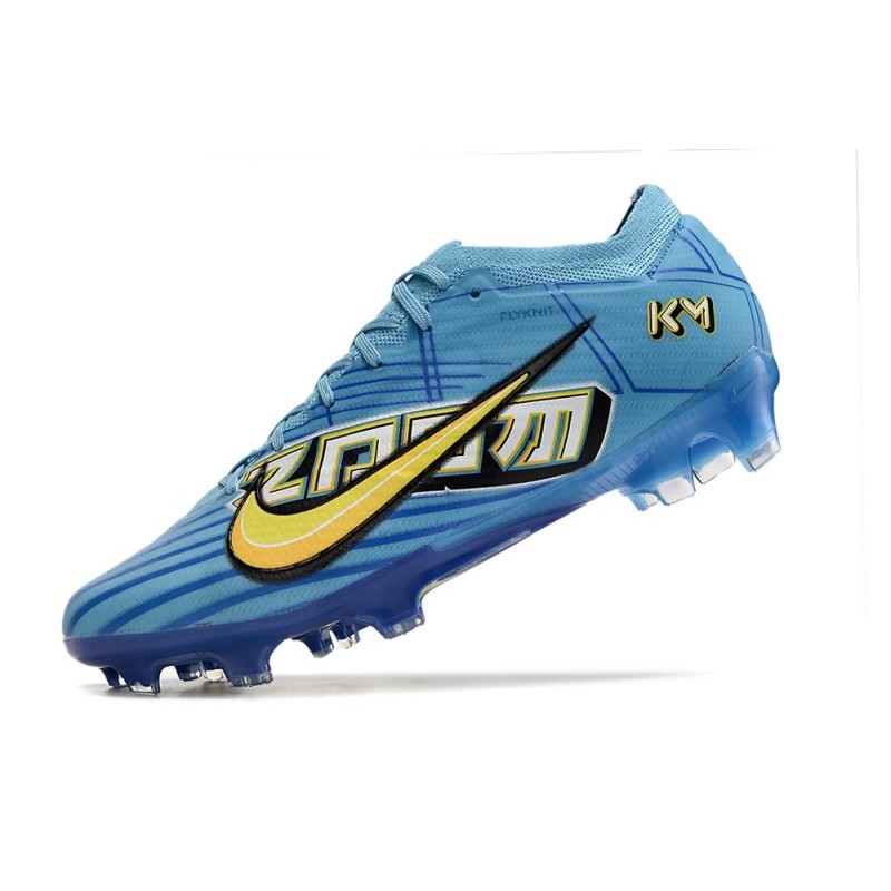 Nike Air Zoom Mercurial Vapor 15 Elite FG Mbappé Personal Edition – Blå Vit för Herr 8 Billiga Fotbollsskor Nike Air Zoom Mercurial Vapor 15 Elite FG Mbappé Personal Edition – Blå Vit 8