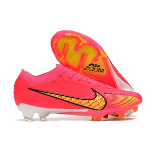 Nike Air Zoom Mercurial Vapor 15 Elite FG Rosa Guld för Herr Billiga Fotbollsskor Nike Air Zoom Mercurial Vapor 15 Elite FG Rosa Guld