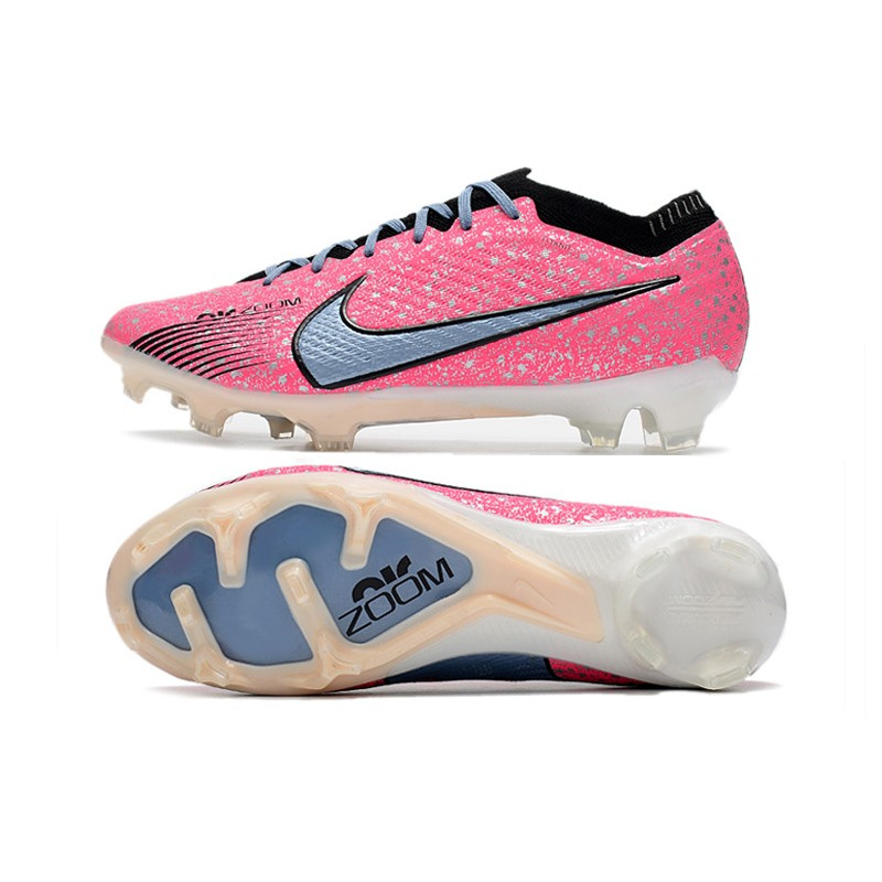 Nike Air Zoom Mercurial Vapor 15 Elite FG Rosa Silver för Herr 5 Billiga Fotbollsskor Nike Air Zoom Mercurial Vapor 15 Elite FG Rosa Silver 5