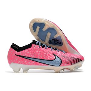 Nike Air Zoom Mercurial Vapor 15 Elite FG Rosa Silver för Herr Billiga Fotbollsskor Nike Air Zoom Mercurial Vapor 15 Elite FG Rosa Silver