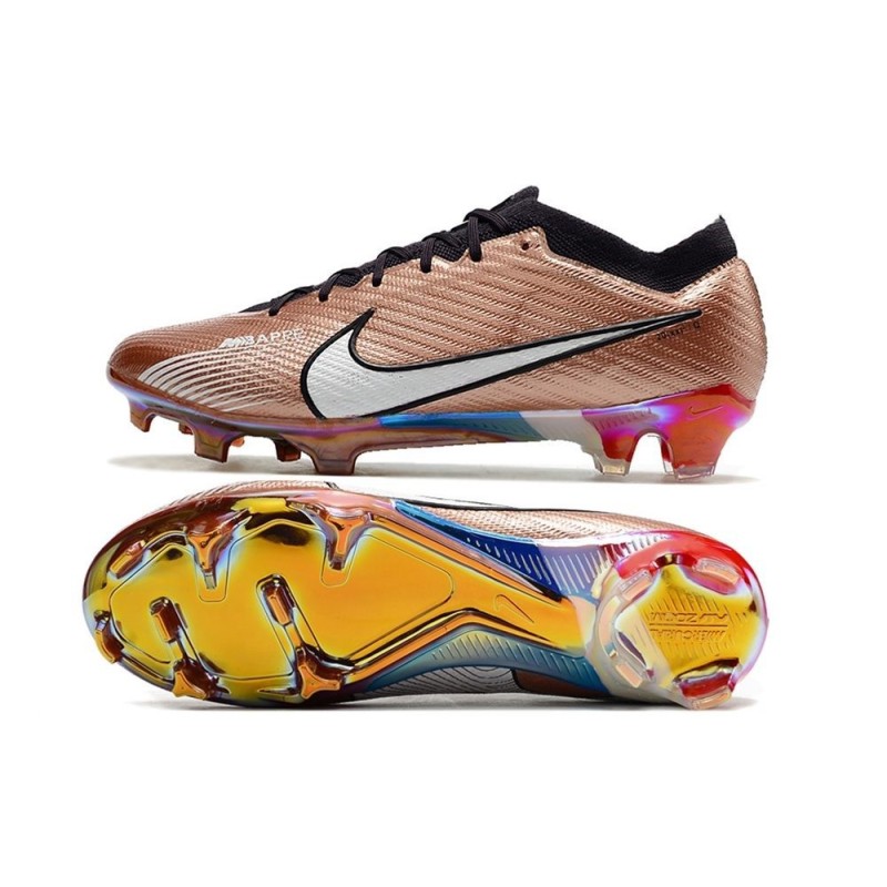 Nike Air Zoom Mercurial Vapor 15 Elite FG SE X Mbappe Guld för Herr 5 Billiga Fotbollsskor Nike Air Zoom Mercurial Vapor 15 Elite FG SE X Mbappe Guld 5