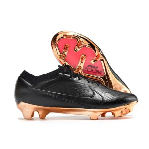 Nike Air Zoom Mercurial Vapor 15 Elite FG Svart Brun för Herr Billiga Fotbollsskor Nike Air Zoom Mercurial Vapor 15 Elite FG Svart Brun