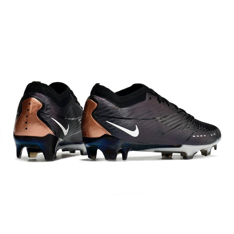 Nike Air Zoom Mercurial Vapor 15 Elite FG Svart Koppar Vit LIMITED EDITION för Herr 6 Billiga Fotbollsskor Nike Air Zoom Mercurial Vapor 15 Elite FG Svart Koppar Vit LIMITED EDITION 6