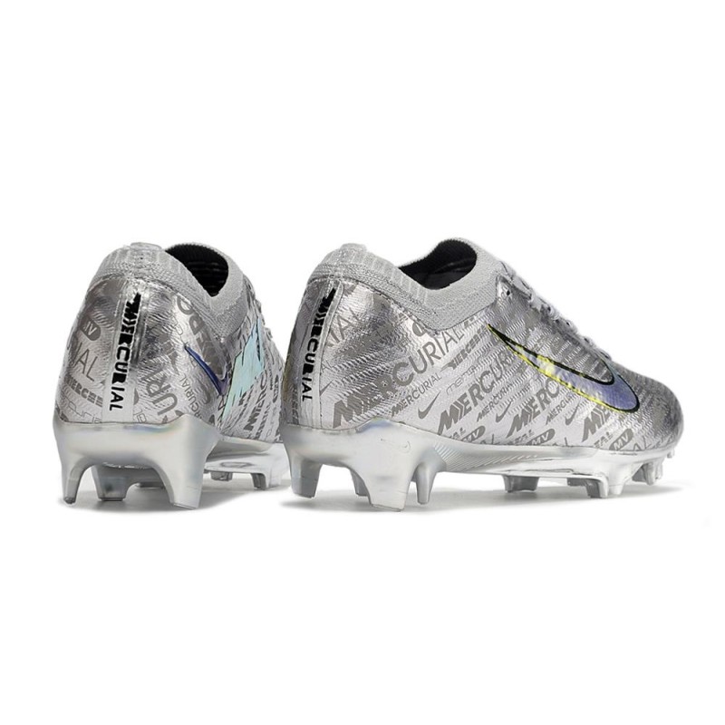 Nike Air Zoom Mercurial Vapor 15 Elite XXV FG Silver Guld för Herr 6 Billiga Fotbollsskor Nike Air Zoom Mercurial Vapor 15 Elite XXV FG Silver Guld 6