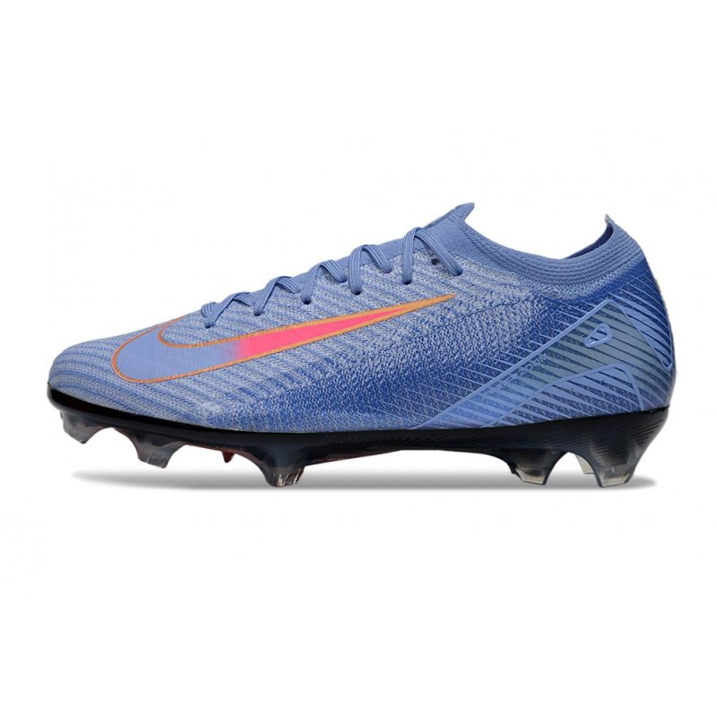 Nike Air Zoom Mercurial Vapor 16 Elite FG Blå för Herr 4 Billiga Fotbollsskor Nike Air Zoom Mercurial Vapor 16 Elite FG Blå 4