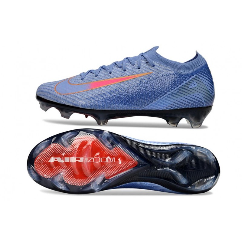 Nike Air Zoom Mercurial Vapor 16 Elite FG Blå för Herr 5 Billiga Fotbollsskor Nike Air Zoom Mercurial Vapor 16 Elite FG Blå 5