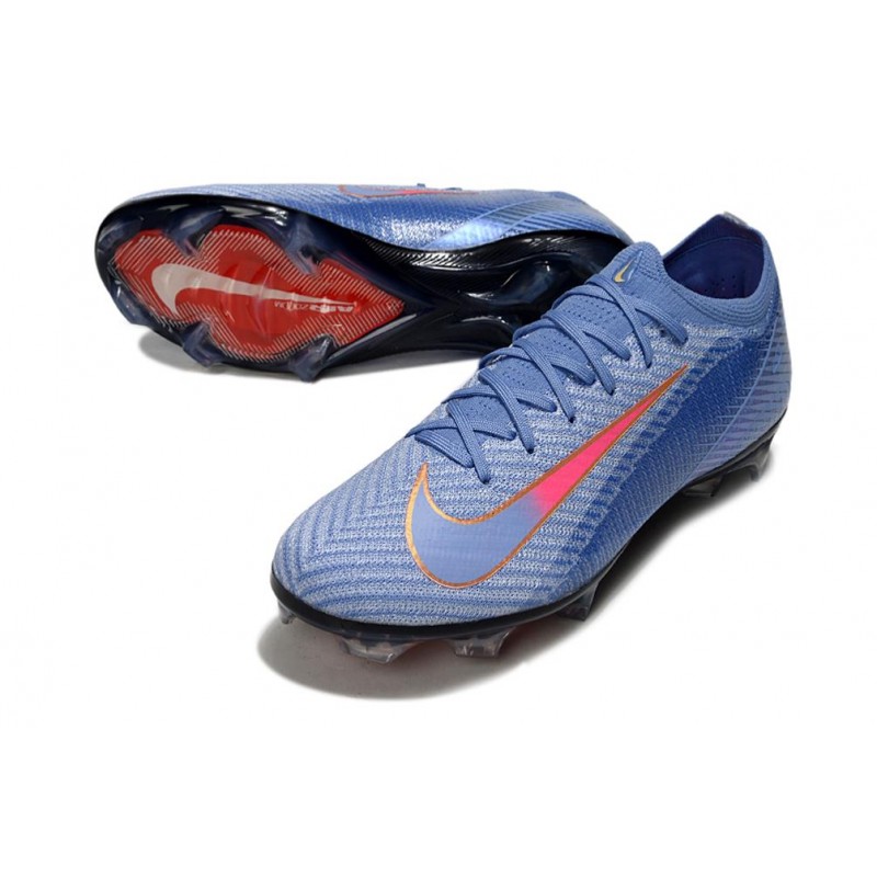 Nike Air Zoom Mercurial Vapor 16 Elite FG Blå för Herr 7 Billiga Fotbollsskor Nike Air Zoom Mercurial Vapor 16 Elite FG Blå 7