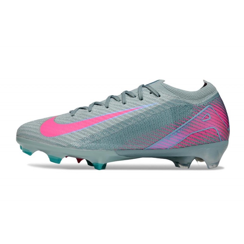 Nike Air Zoom Mercurial Vapor 16 Elite FG Blå Rosa för Herr 4 Billiga Fotbollsskor Nike Air Zoom Mercurial Vapor 16 Elite FG Blå Rosa 4