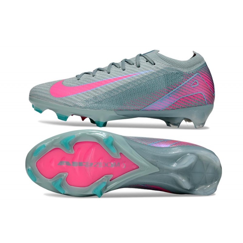 Nike Air Zoom Mercurial Vapor 16 Elite FG Blå Rosa för Herr 5 Billiga Fotbollsskor Nike Air Zoom Mercurial Vapor 16 Elite FG Blå Rosa 5