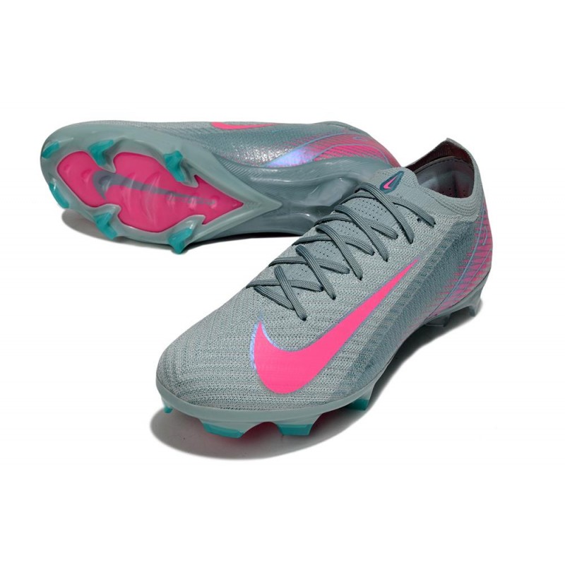 Nike Air Zoom Mercurial Vapor 16 Elite FG Blå Rosa för Herr 7 Billiga Fotbollsskor Nike Air Zoom Mercurial Vapor 16 Elite FG Blå Rosa 7