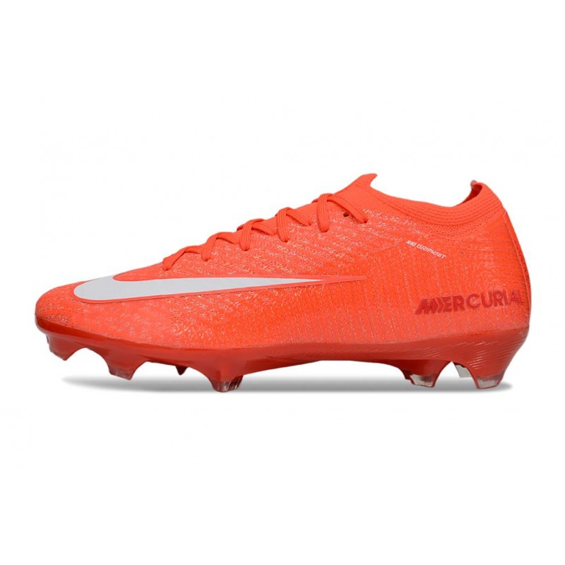 Nike Air Zoom Mercurial Vapor 16 Elite FG Röd Vit för Herr 4 Billiga Fotbollsskor Nike Air Zoom Mercurial Vapor 16 Elite FG Röd Vit 4