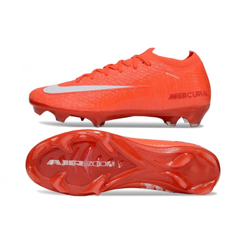 Nike Air Zoom Mercurial Vapor 16 Elite FG Röd Vit för Herr 5 Billiga Fotbollsskor Nike Air Zoom Mercurial Vapor 16 Elite FG Röd Vit 5