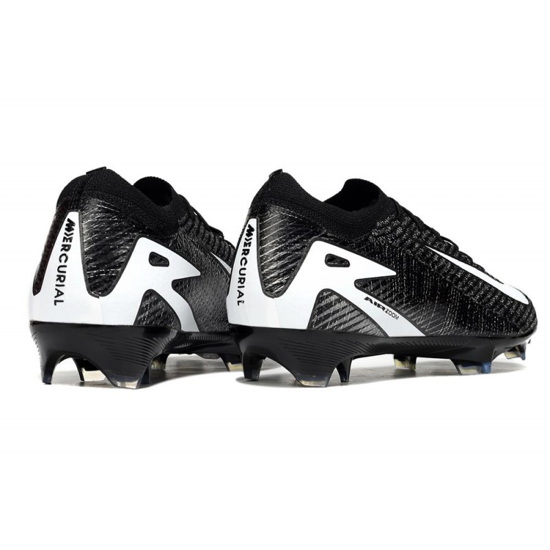 Nike Air Zoom Mercurial Vapor 16 Elite FG Svart Vit för Herr 6 Billiga Fotbollsskor Nike Air Zoom Mercurial Vapor 16 Elite FG Svart Vit 6