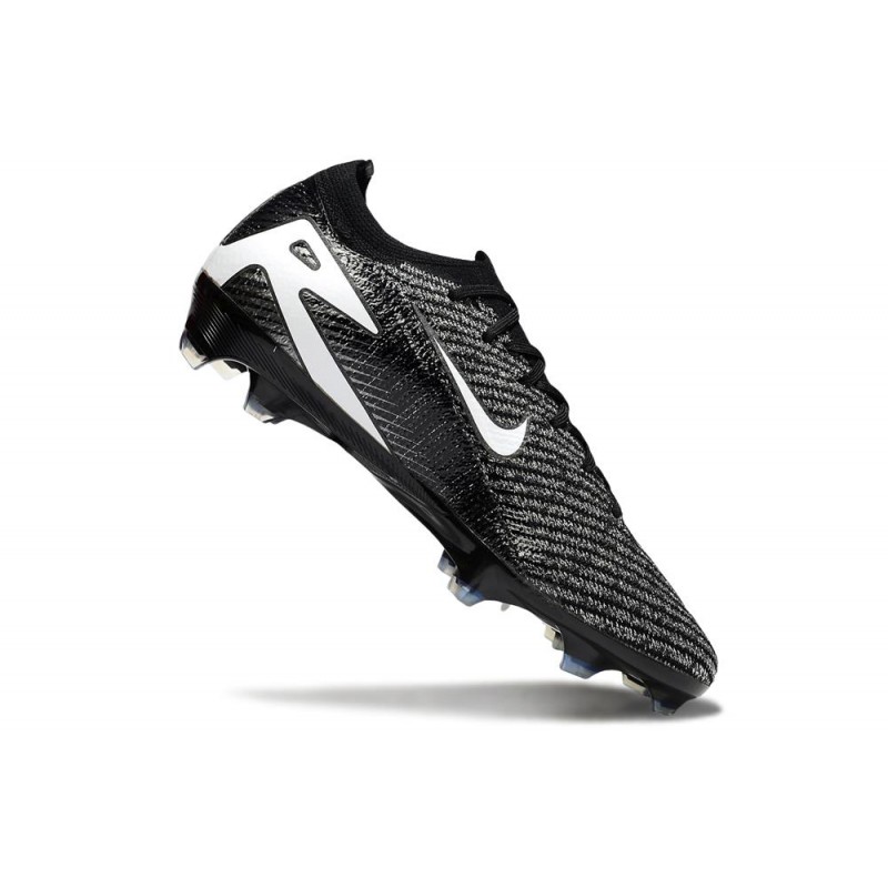 Nike Air Zoom Mercurial Vapor 16 Elite FG Svart Vit för Herr 9 Billiga Fotbollsskor Nike Air Zoom Mercurial Vapor 16 Elite FG Svart Vit 9
