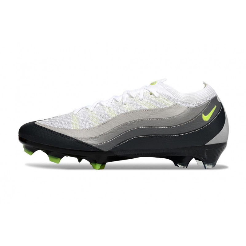 Nike Air Zoom Mercurial Vapor 16 Elite FG X AM95 SE Svart Vit Gul för Herr 4 Billiga Fotbollsskor Nike Air Zoom Mercurial Vapor 16 Elite FG X AM95 SE Svart Vit Gul 4