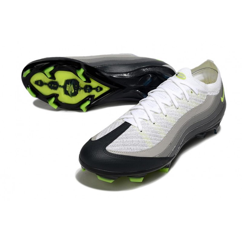 Nike Air Zoom Mercurial Vapor 16 Elite FG X AM95 SE Svart Vit Gul för Herr 7 Billiga Fotbollsskor Nike Air Zoom Mercurial Vapor 16 Elite FG X AM95 SE Svart Vit Gul 7