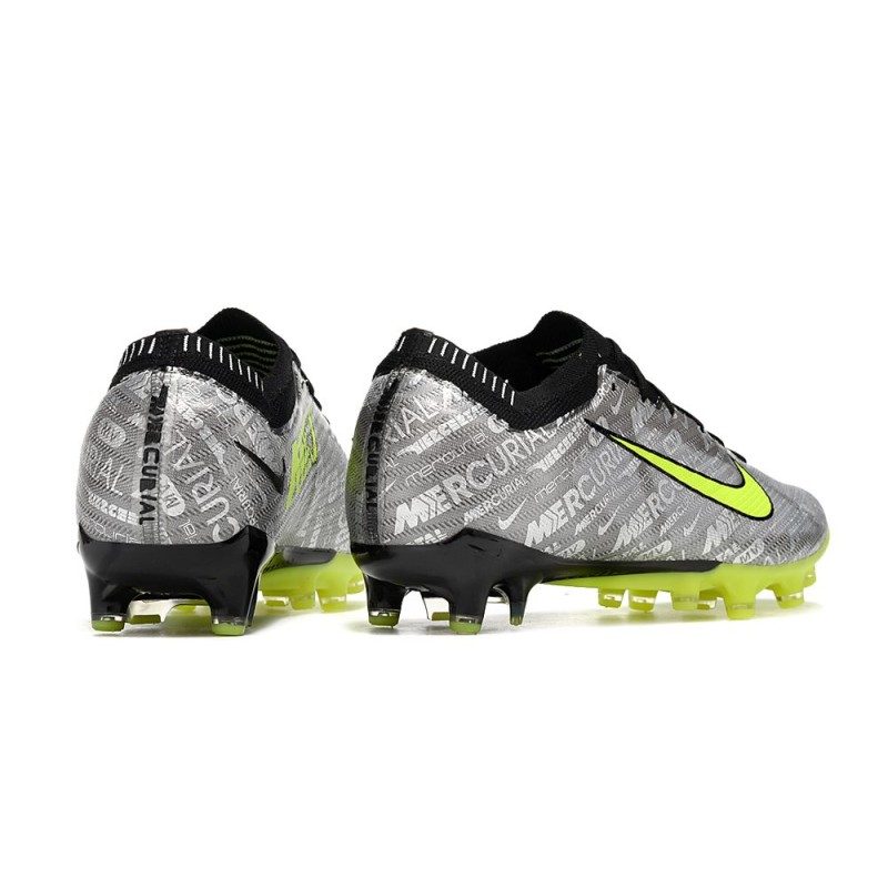 Nike Air Zoom Mercurial Vapor XV Elite AG-Pro Grå Gul för Herr 6 Billiga Fotbollsskor Nike Air Zoom Mercurial Vapor XV Elite AG-Pro Grå Gul 6