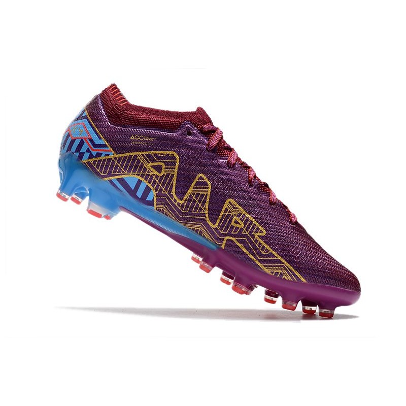 Nike Air Zoom Mercurial Vapor XV Elite AG-Pro Mbappé Personal Edition – Röd Guld för Herr 9 Billiga Fotbollsskor Nike Air Zoom Mercurial Vapor XV Elite AG-Pro Mbappé Personal Edition – Röd Guld 9