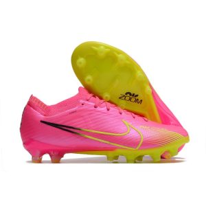 Nike Air Zoom Mercurial Vapor XV Elite AG-Pro Rosa Gul för Herr Billiga Fotbollsskor Nike Air Zoom Mercurial Vapor XV Elite AG-Pro Rosa Gul