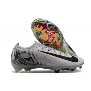 Nike Air Zoom Mercurial Vapor XVI Elite FG Grå Svart för Herr Billiga Fotbollsskor Nike Air Zoom Mercurial Vapor XVI Elite FG Grå Svart