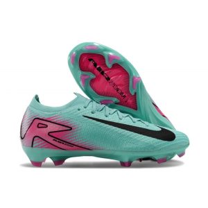 Nike Air Zoom Mercurial Vapor XVI Elite FG Grön Rosa Svart för Herr Billiga Fotbollsskor Nike Air Zoom Mercurial Vapor XVI Elite FG Grön Rosa Svart