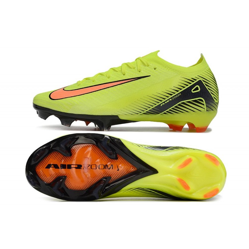 Nike Air Zoom Mercurial Vapor XVI Elite FG Gul Orange för Herr 5 Billiga Fotbollsskor Nike Air Zoom Mercurial Vapor XVI Elite FG Gul Orange 5