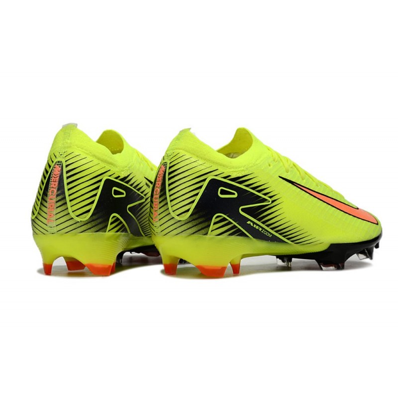 Nike Air Zoom Mercurial Vapor XVI Elite FG Gul Orange för Herr 6 Billiga Fotbollsskor Nike Air Zoom Mercurial Vapor XVI Elite FG Gul Orange 6