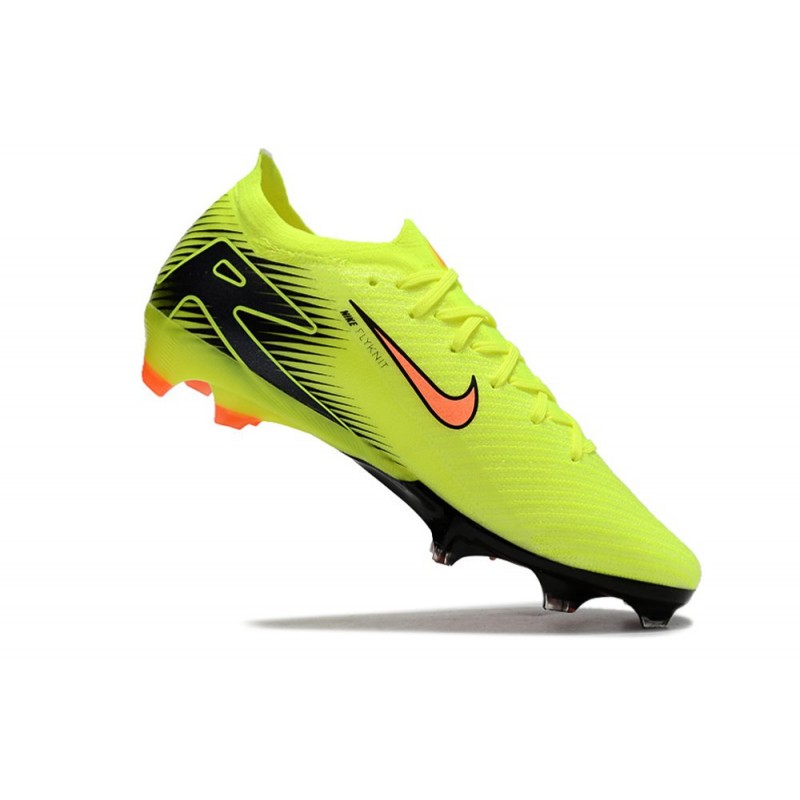 Nike Air Zoom Mercurial Vapor XVI Elite FG Gul Orange för Herr 9 Billiga Fotbollsskor Nike Air Zoom Mercurial Vapor XVI Elite FG Gul Orange 9
