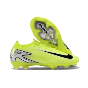 Nike Air Zoom Mercurial Vapor XVI Elite FG Gul Svart Silver för Herr Billiga Fotbollsskor Nike Air Zoom Mercurial Vapor XVI Elite FG Gul Svart Silver