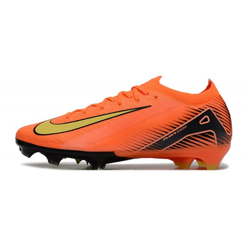 Nike Air Zoom Mercurial Vapor XVI Elite FG Orange Gul för Herr 4 Billiga Fotbollsskor Nike Air Zoom Mercurial Vapor XVI Elite FG Orange Gul 4