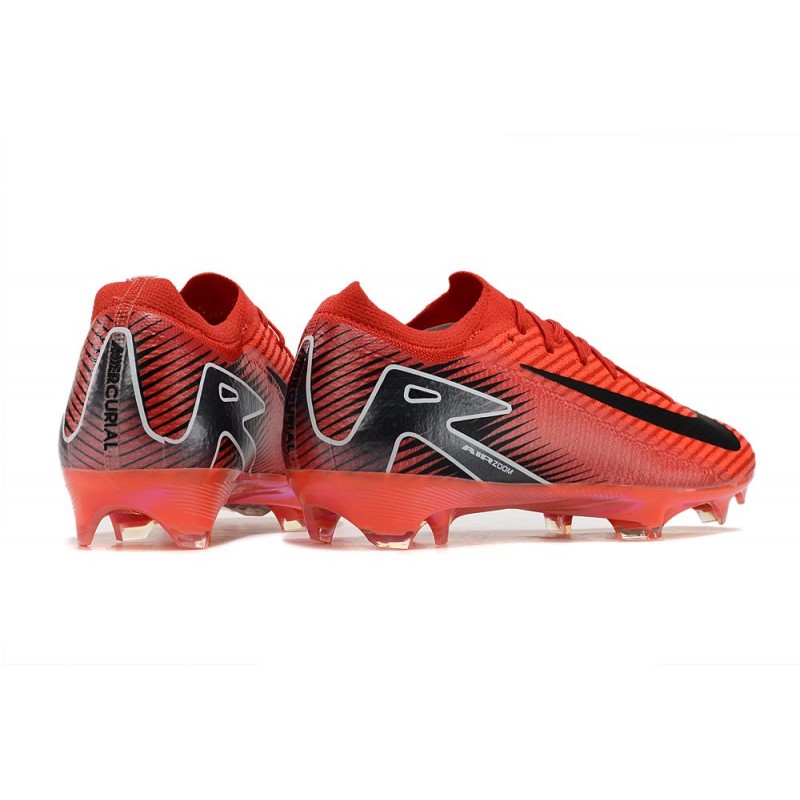 Nike Air Zoom Mercurial Vapor XVI Elite FG Röd Svart för Herr 6 Billiga Fotbollsskor Nike Air Zoom Mercurial Vapor XVI Elite FG Röd Svart 6