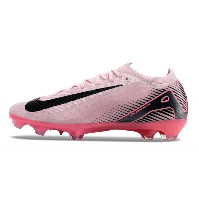 Nike Air Zoom Mercurial Vapor XVI Elite FG Rosa Svart för Herr 4 Billiga Fotbollsskor Nike Air Zoom Mercurial Vapor XVI Elite FG Rosa Svart 4
