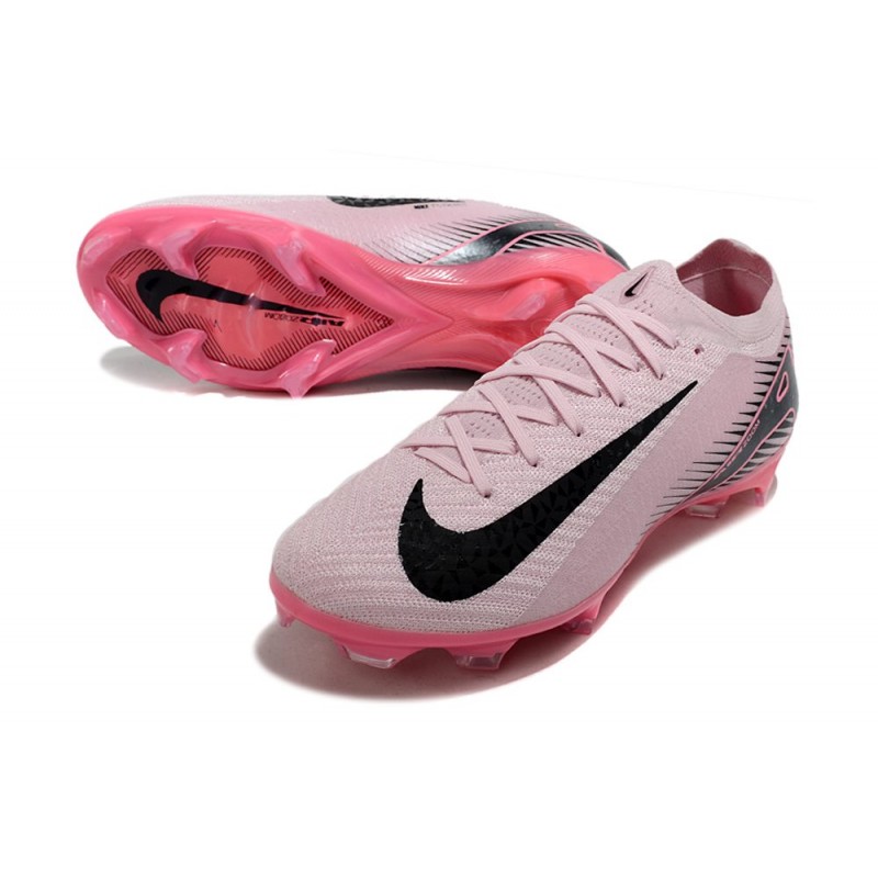 Nike Air Zoom Mercurial Vapor XVI Elite FG Rosa Svart för Herr 7 Billiga Fotbollsskor Nike Air Zoom Mercurial Vapor XVI Elite FG Rosa Svart 7