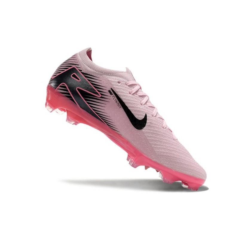 Nike Air Zoom Mercurial Vapor XVI Elite FG Rosa Svart för Herr 9 Billiga Fotbollsskor Nike Air Zoom Mercurial Vapor XVI Elite FG Rosa Svart 9