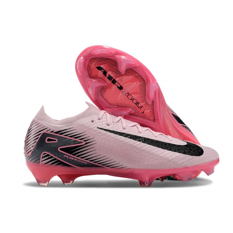 Nike Air Zoom Mercurial Vapor XVI Elite FG Rosa Svart för Herr 3 Billiga Fotbollsskor Nike Air Zoom Mercurial Vapor XVI Elite FG Rosa Svart 3