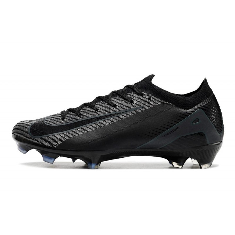 Nike Air Zoom Mercurial Vapor XVI Elite FG Shadow Svart för Herr 4 Billiga Fotbollsskor Nike Air Zoom Mercurial Vapor XVI Elite FG Shadow Svart 4